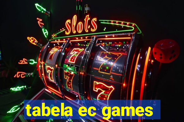 tabela ec games
